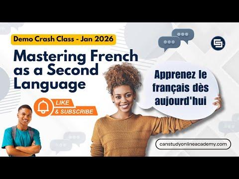Mastering French as a Second Language – Course overview video